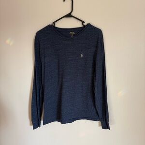 Polo Ralph Lauren mens S long sleeve 100% cotton shirt: pullover casual